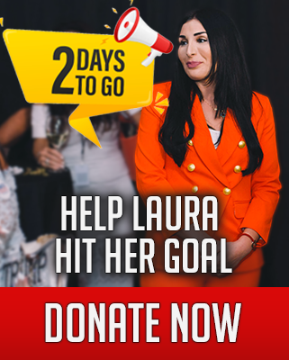 help laura hit her goal