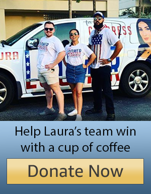 help laura win her race