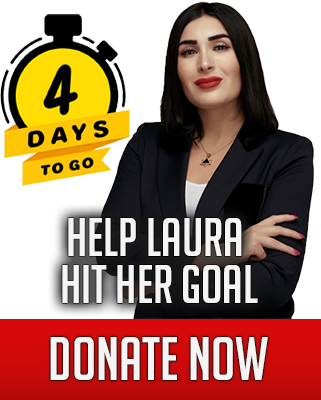 help laura hit her goal