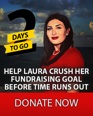 help laura hit her goal