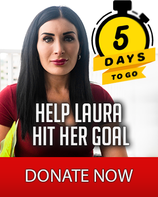 help laura hit her goal