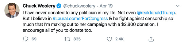 Woolery Endorsement